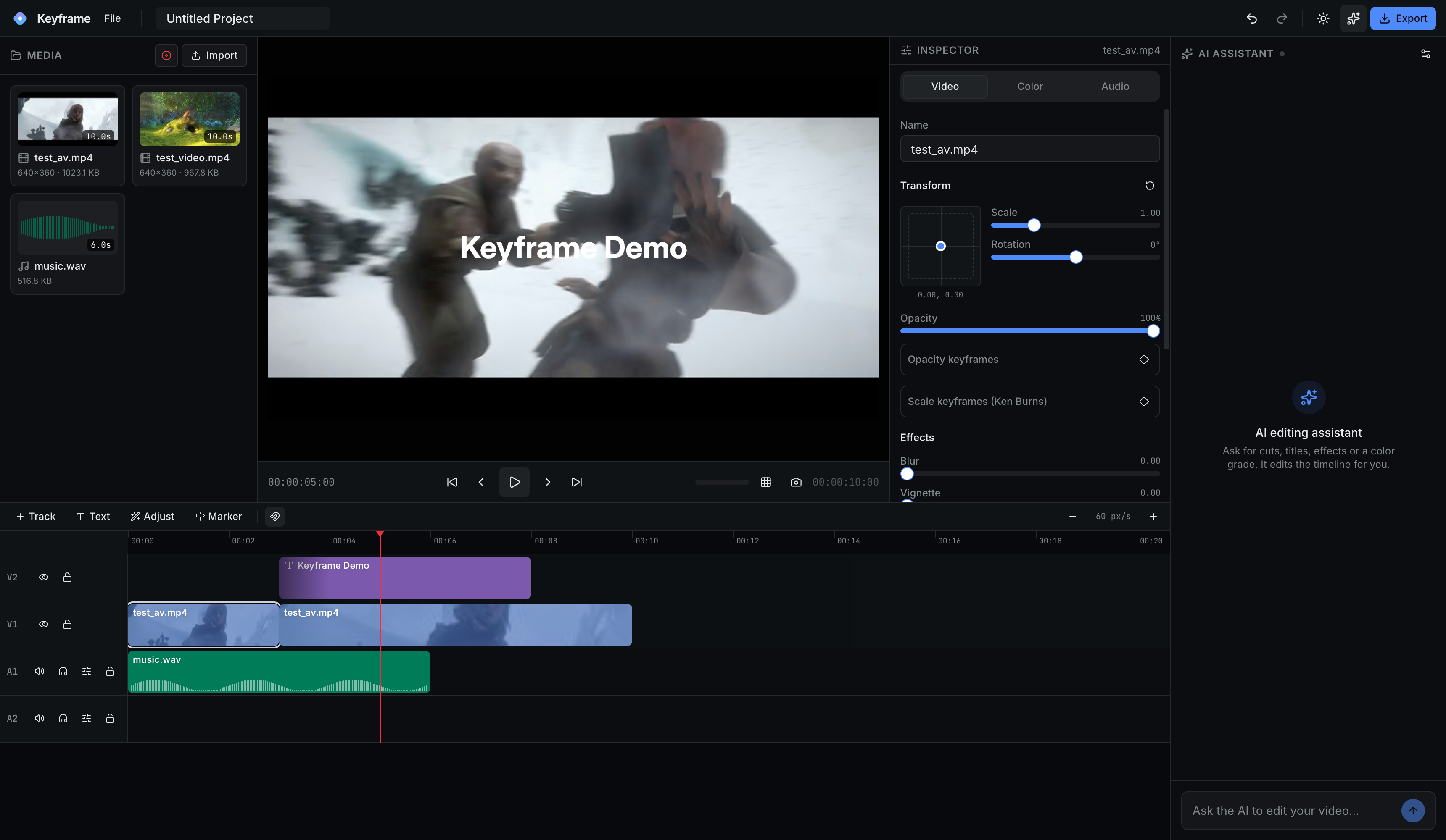 Keyframe